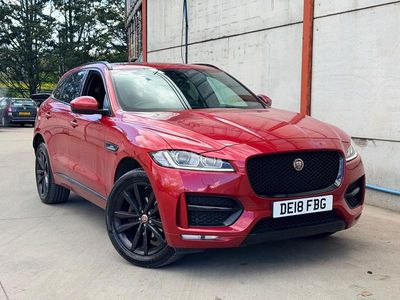 Second-hand Jaguar F-Pace R-Sport 2018 Roșu SUV