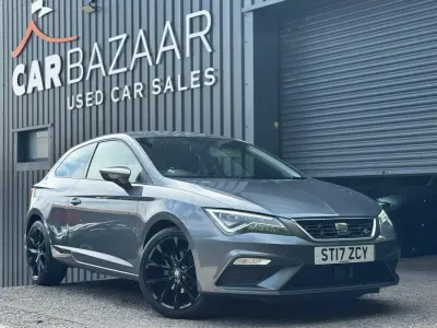 Begagnad Seat Leon FR 2017 Grå Halvkombi
