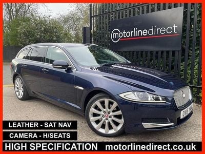 Used Jaguar XF Portfolio 2015 Blue Estate