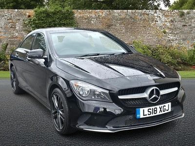 Used Mercedes CLA180 122 HP (89 kW) 2018 Black Sedan
