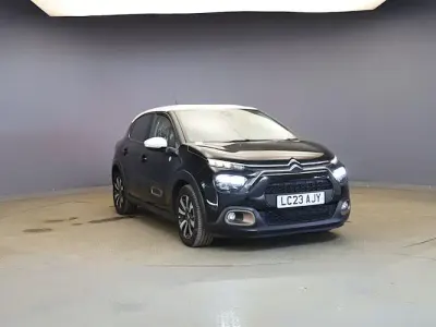 Used Citroën C3 PureTech 110 HP (80 kW) 2023 Black Hatchback