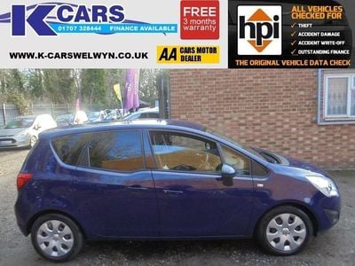 Used Vauxhall Meriva 2012 Blue MPV