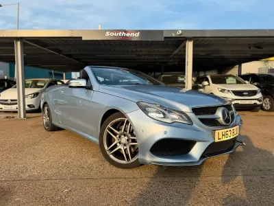 Used Mercedes E350 AMG 2013 Silver Cabriolet