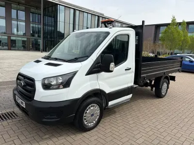 Usado Ford Transit S 130 HP (95 kW) 2022 Branco Cabrios