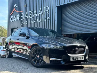 Used Jaguar XF R-Sport 2017 Black Sedan