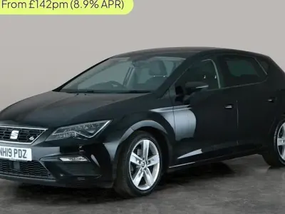 Used Seat Leon FR 131 HP (96 kW) 2019 Black Hatchback