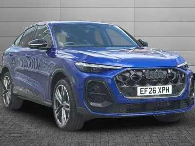 New Audi Q5 Sportback Black Edition 295 HP (216 kW) 2026 Ultra blue SUV