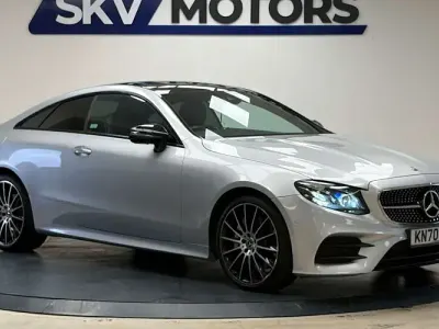 Used Mercedes E350 AMG Line Premium Plus 299 HP (219 kW) 2020 Silver Coupe