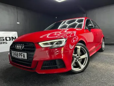 Used Audi S3 Sportback Black Edition 2018 Red Hatchback