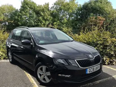 Used Skoda Octavia 110 HP (80 kW) 2018 Black magic pearlescent Estate