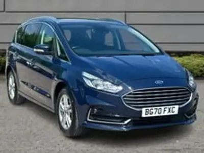 Used Ford S-MAX Titanium 147 HP (108 kW) 2021 Blue MPV