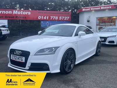 Used Audi TT Black Edition 170 HP (125 kW) 2012 White Coupe