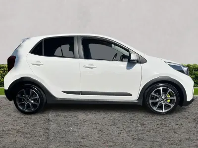 Used Kia Picanto X-Line 83 HP (61 kW) 2018 White Hatchback