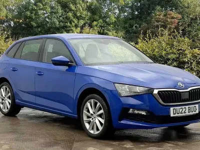 Gebraucht Skoda Scala SE L 70 PS (51 kW) 2022 Blau Kleinwagen