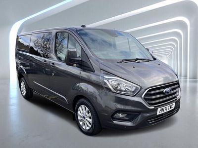 used Ford Transit Custom 2.0 EcoBlue 170ps Low Roof D/Cab Limited Van Auto Crew Bus