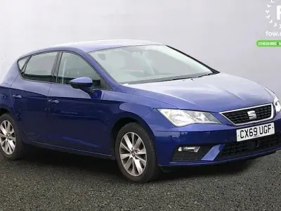 Used Seat Leon SE 131 HP (96 kW) 2019 Blue Hatchback
