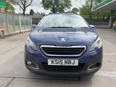 Używany Peugeot 2008 Active 68 KM (50 kW) 2015 Niebieski SUV