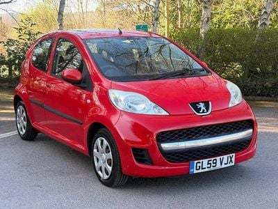 Used Peugeot 107 68 HP (50 kW) 2010 Red Hatchback