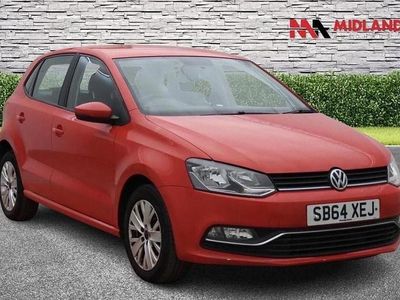 Used VW Polo SE 60 HP (44 kW) 2014 Red Hatchback