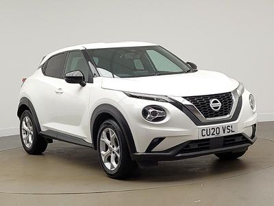 Used Nissan Juke N-Connecta 117 HP (86 kW) 2020 White SUV