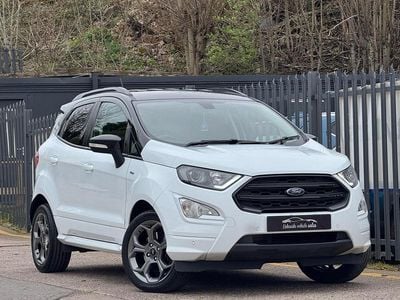 Used Ford Ecosport ST-Line 125 HP (91 kW) 2018 White SUV
