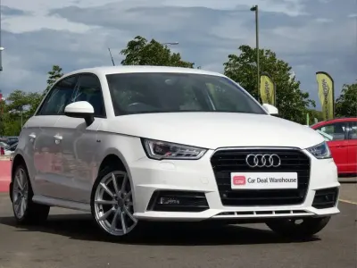Used Audi A1 S-Line 123 HP (90 kW) 2017 White Hatchback
