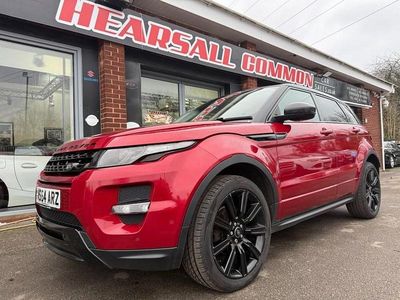 Used Land Rover Range Rover evoque Dynamic 190 HP (139 kW) 2014 Red Estate