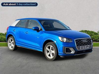 Begagnad Audi Q2 Sport 150 HK (110 kW) 2020 Blå SUV
