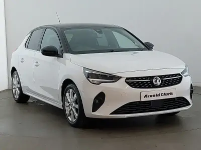 Second-hand Vauxhall Corsa Elite 100 CP (73 kW) 2020 Alb Hatchback