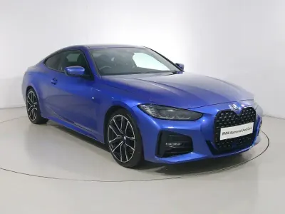 Used BMW 420 M Sport 181 HP (133 kW) 2021 Blue Coupe