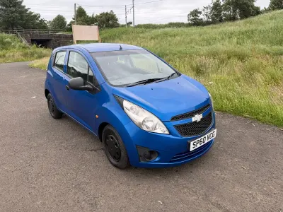 Used Chevrolet Spark 67 HP (49 kW) 2010 Blue Hatchback