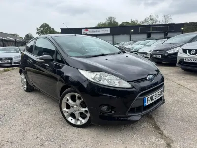 Used Ford Fiesta Zetec 2009 Black Hatchback