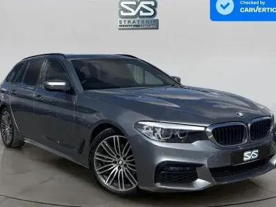 Used BMW 520 M Sport 190 HP (139 kW) 2018 Blue Estate