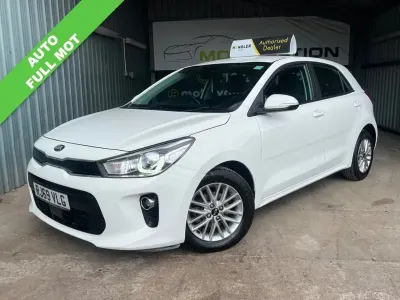 Used Kia Rio 98 HP (72 kW) 2019 White Hatchback