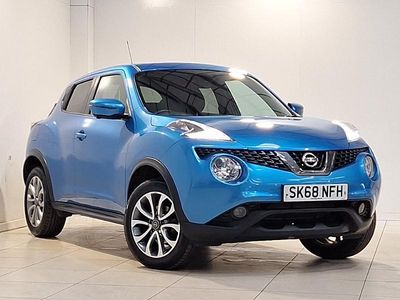 Used Nissan Juke Tekna 112 HP (82 kW) 2018 Blue SUV