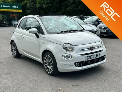 Used Fiat 500 Dolcevita 2022 White Cabriolet