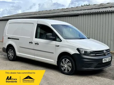 Used VW Caddy Startline 102 HP (75 kW) 2017 White MPV