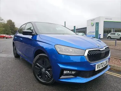 Used Skoda Fabia Colour Edition 109 HP (80 kW) 2022 Blue Hatchback