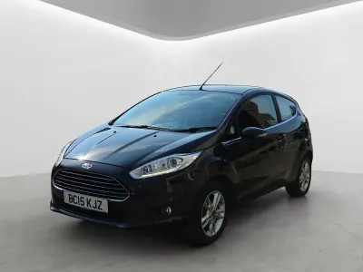 Used Ford Fiesta Zetec 82 HP (60 kW) 2015 Black Hatchback