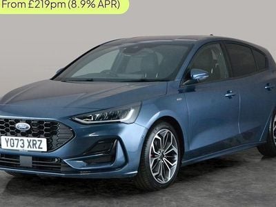 Used Ford Focus ST-Line X 155 HP (114 kW) 2024 Blue Hatchback