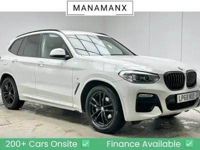 Used BMW X3 M Sport 184 HP (135 kW) 2019 Alpine white SUV