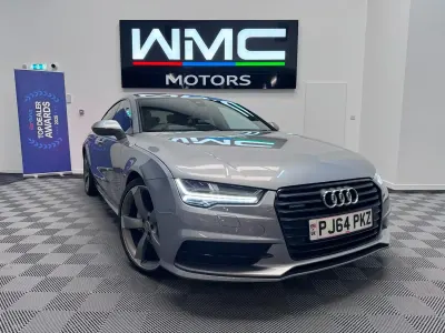 Used Audi A7 Black Edition 2014 Grey Hatchback