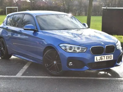 Used BMW 118 M Sport 2017 Blue Hatchback