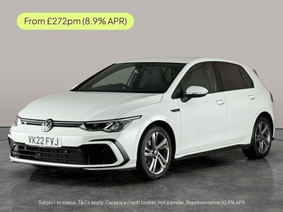 Second-hand VW Golf VIII R-line 150 CP (110 kW) 2022 Alb Hatchback