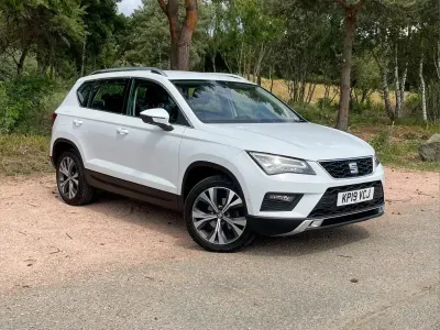 Used Seat Ateca Ecomotive 115 HP (84 kW) 2019 White SUV