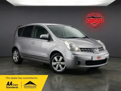Used Nissan Note Tekna 110 HP (80 kW) 2008 Silver Hatchback