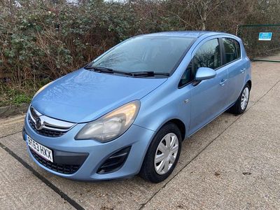 Used Vauxhall Corsa 2013 Blue Hatchback