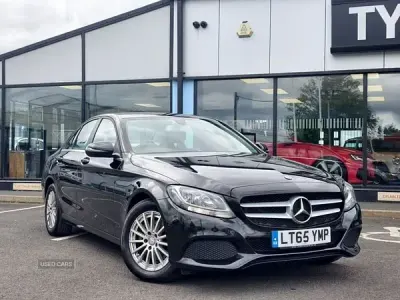 Used Mercedes C220 SE 170 HP (125 kW) 2015 Black Sedan