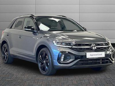 Begagnad VW T-Roc Black Edition 150 HK (110 kW) 2024 Vit SUV