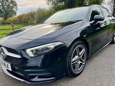 Used Mercedes A180 AMG Line Premium Plus 136 HP (100 kW) 2021 Black Hatchback
